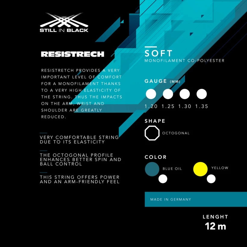 Corde Still In Black Resistretch 12 m