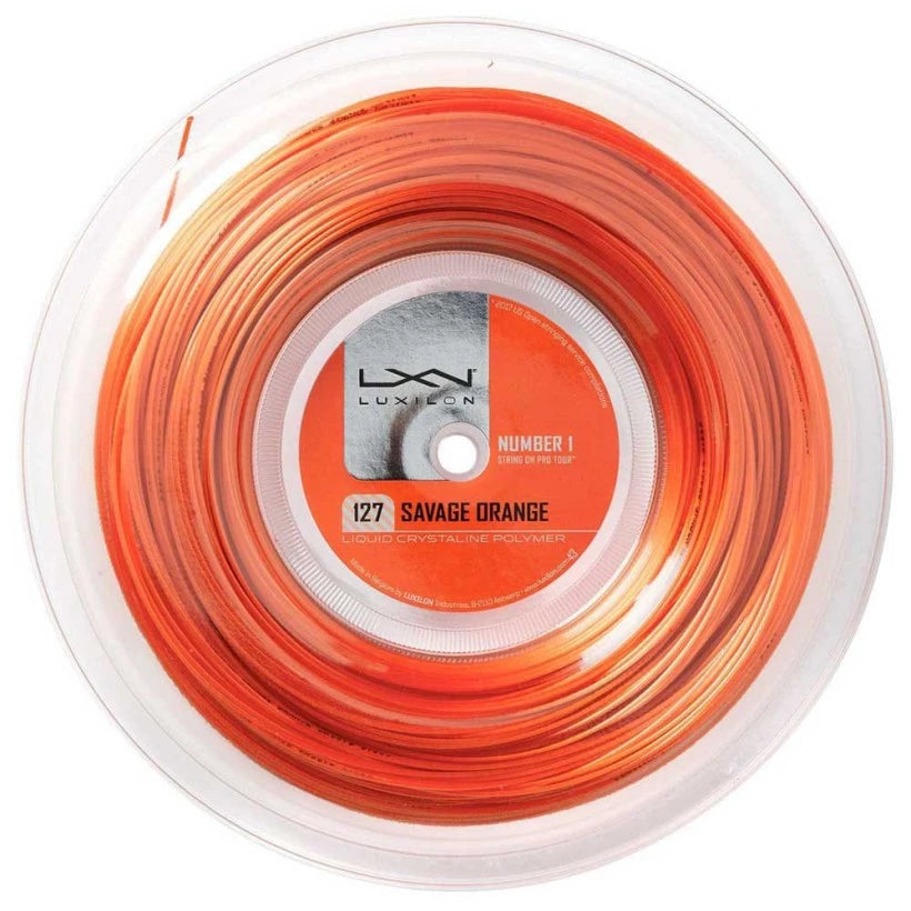 Luxilon Savage Orange, 200-m-Rolle
