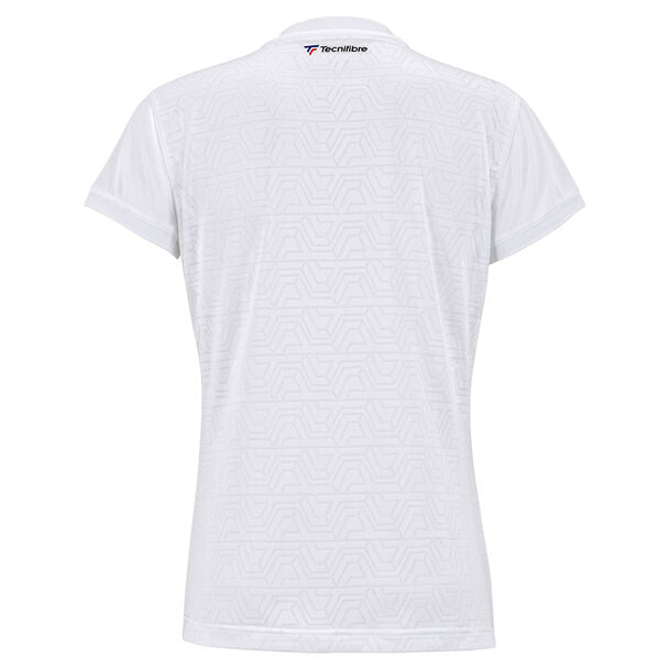 POLO TEAM TECNIFIBRE BLANC FILLE