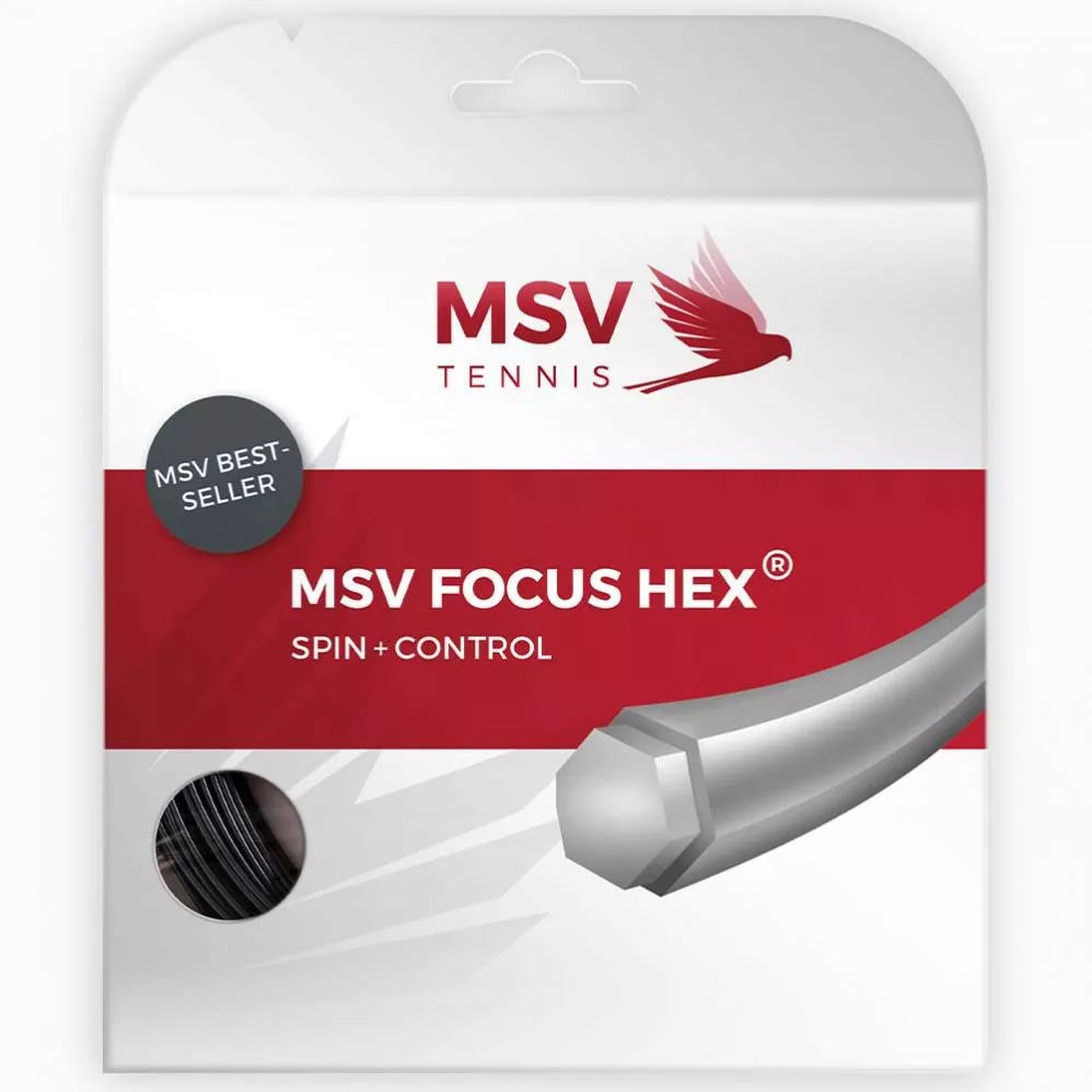 Corde MSV Focus Hex noire de 12 m