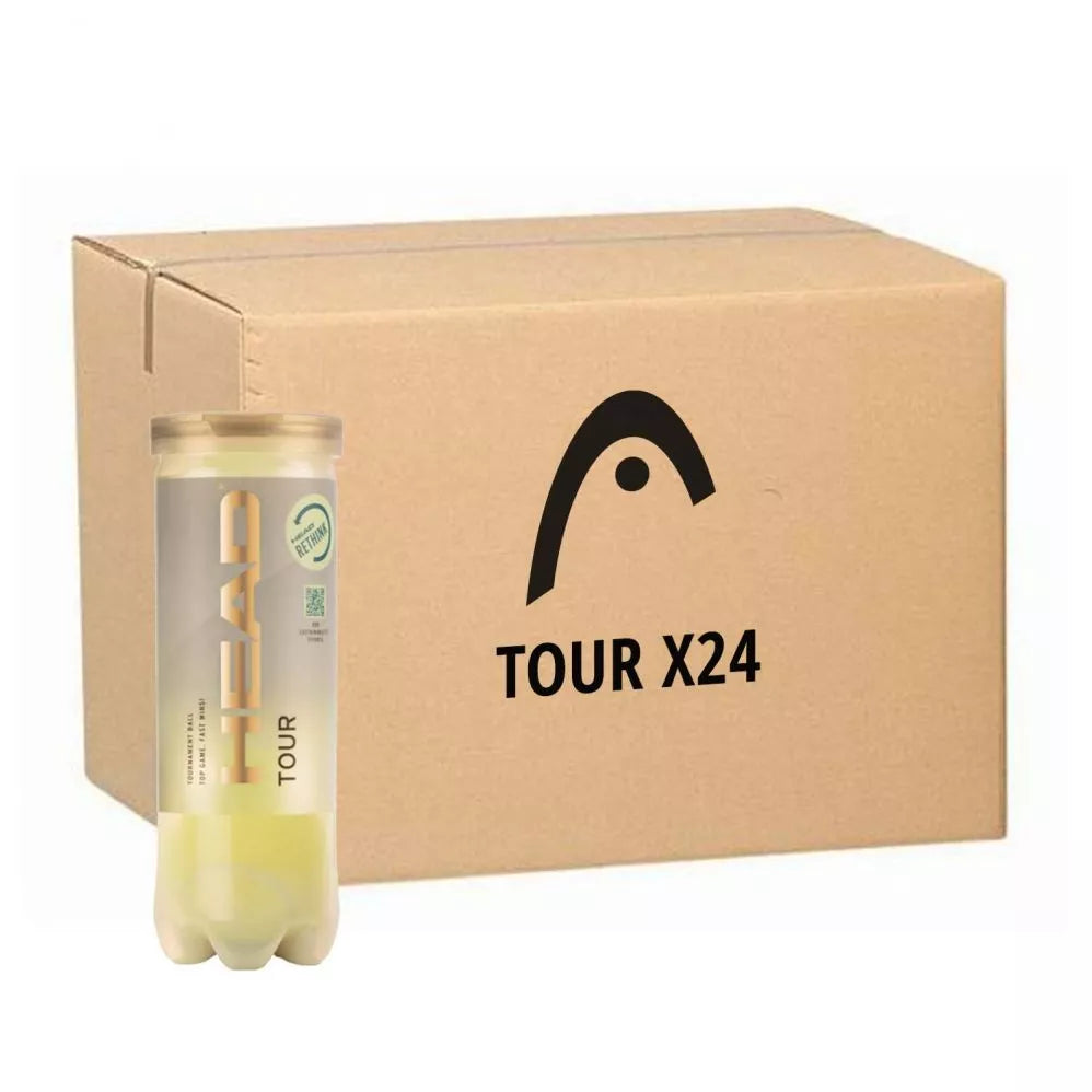 Head Tour-Bälle (Schachtel mit 72 Bällen – 24 x 3)