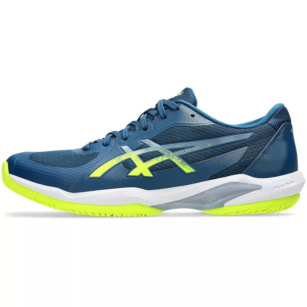 Asics Gel Solution Swift FF 2 Marineblau / Gelbe Schuhe