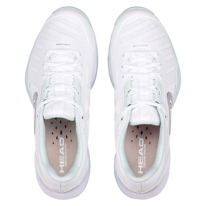 Head Sprint Evo 3.0 Clay Damen Weiß / Grau Schuhe