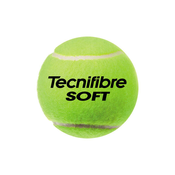 Tecnifibre Soft Green Bälle (Schachtel mit 72 Bällen – 24 x 3)