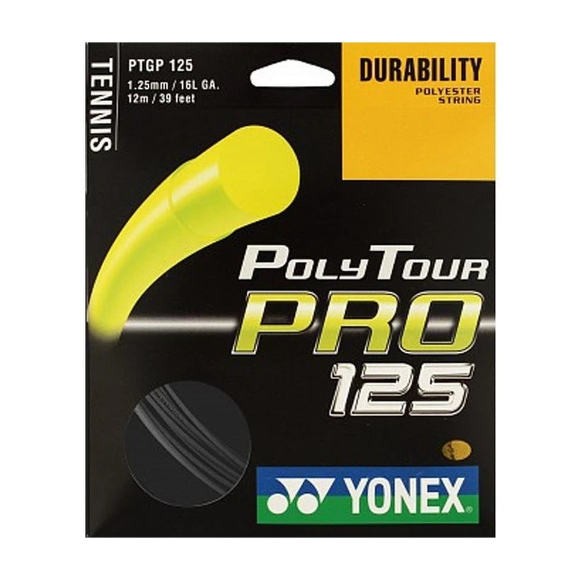 Cordage Yonex Poly Tour Pro Noir 12 m