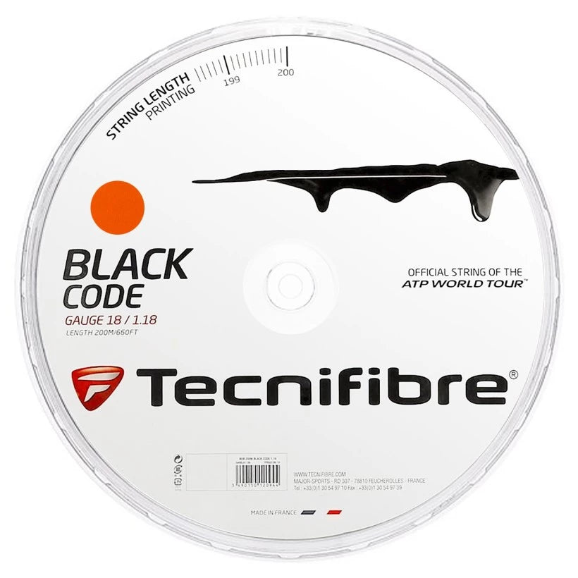 Tecnifibre Black Code Fire 200-m-Rolle