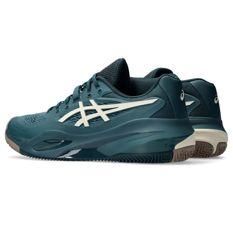 Asics Gel Resolution X Clay Green Shoes