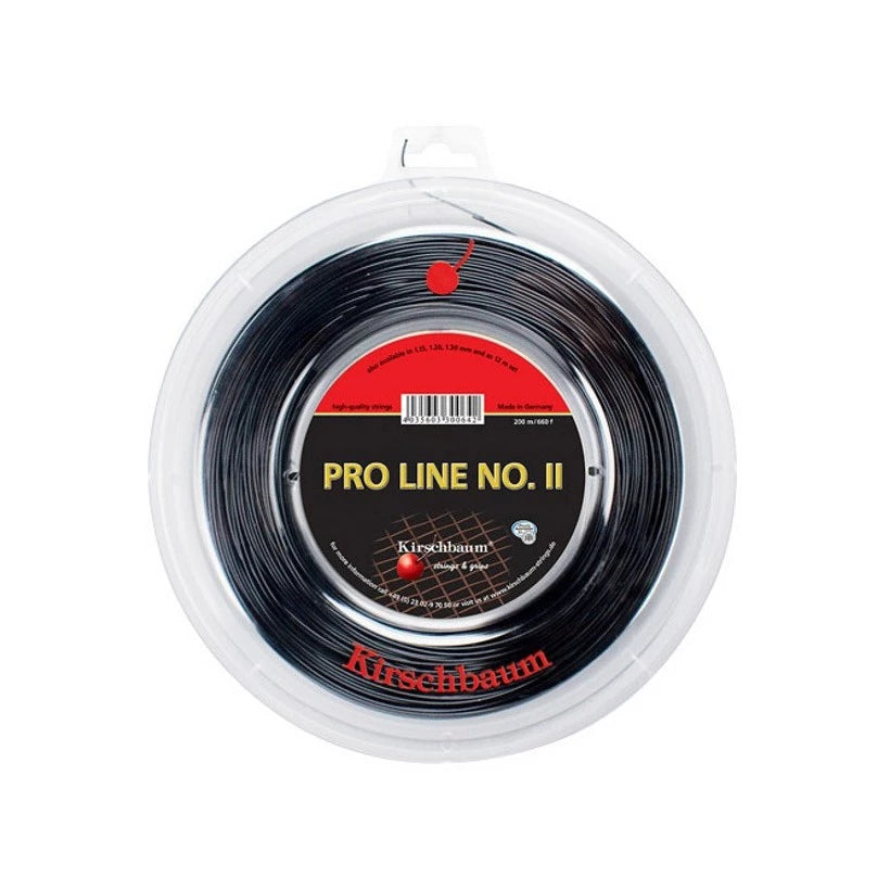 Kirschbaum Pro Line 2 Schwarz 200m Rolle