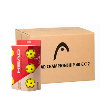 12 Boxes of 6 Head Championship 40 Pickleball Balls