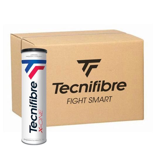 Tecnifibre X-One Balls (box of 144 balls - 36x4)