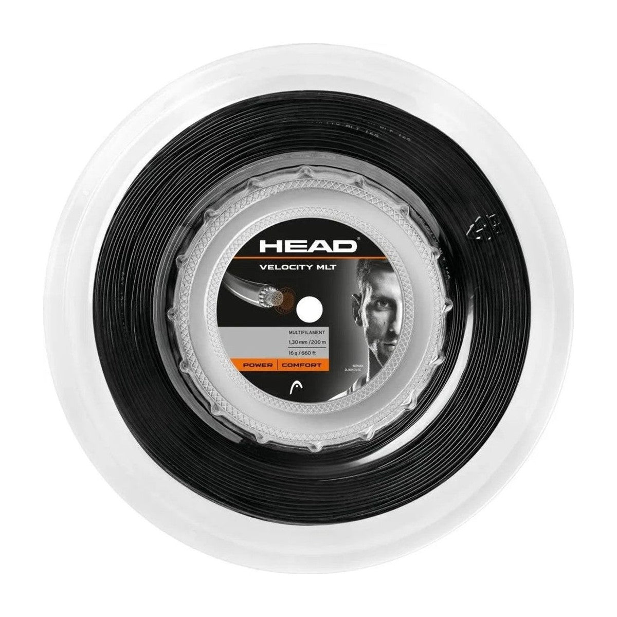 HEAD Velocity MLT Black 200m Reel