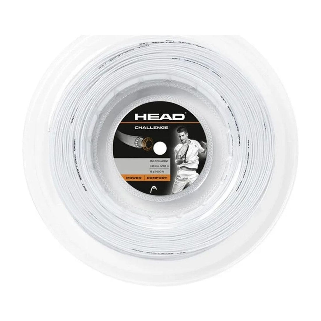 HEAD Challenge White 200m Reel