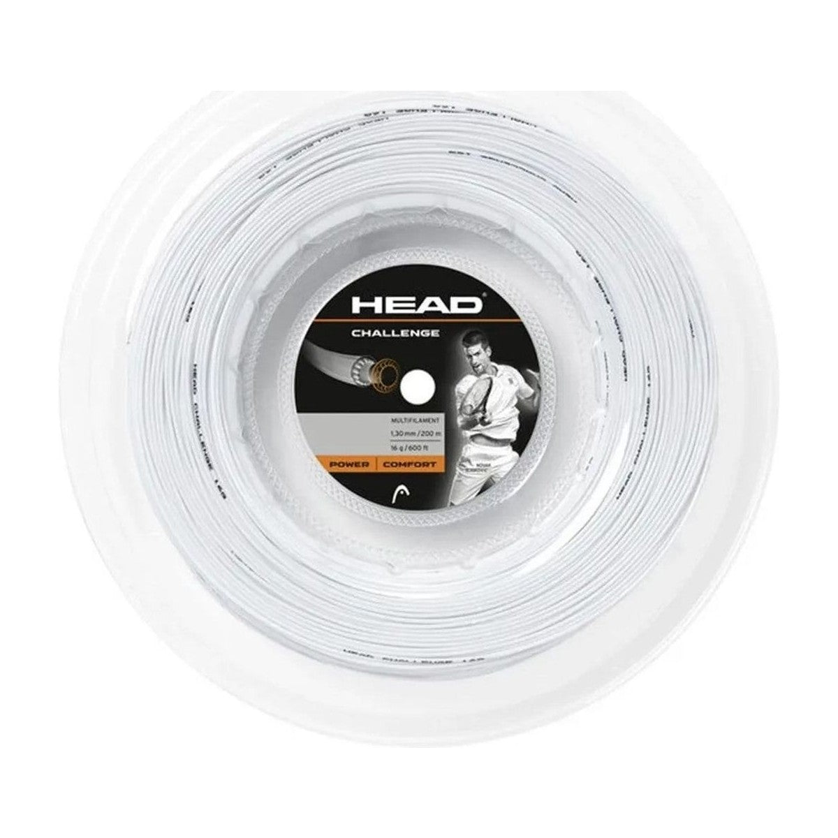 HEAD Challenge White 200m Reel