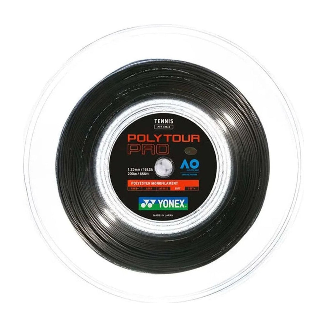 Yonex Poly Tour Pro Black 200m Reel