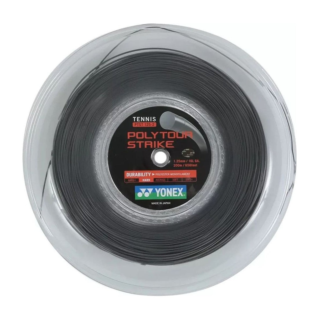 Yonex Poly Tour Strike Grey 200m Reel