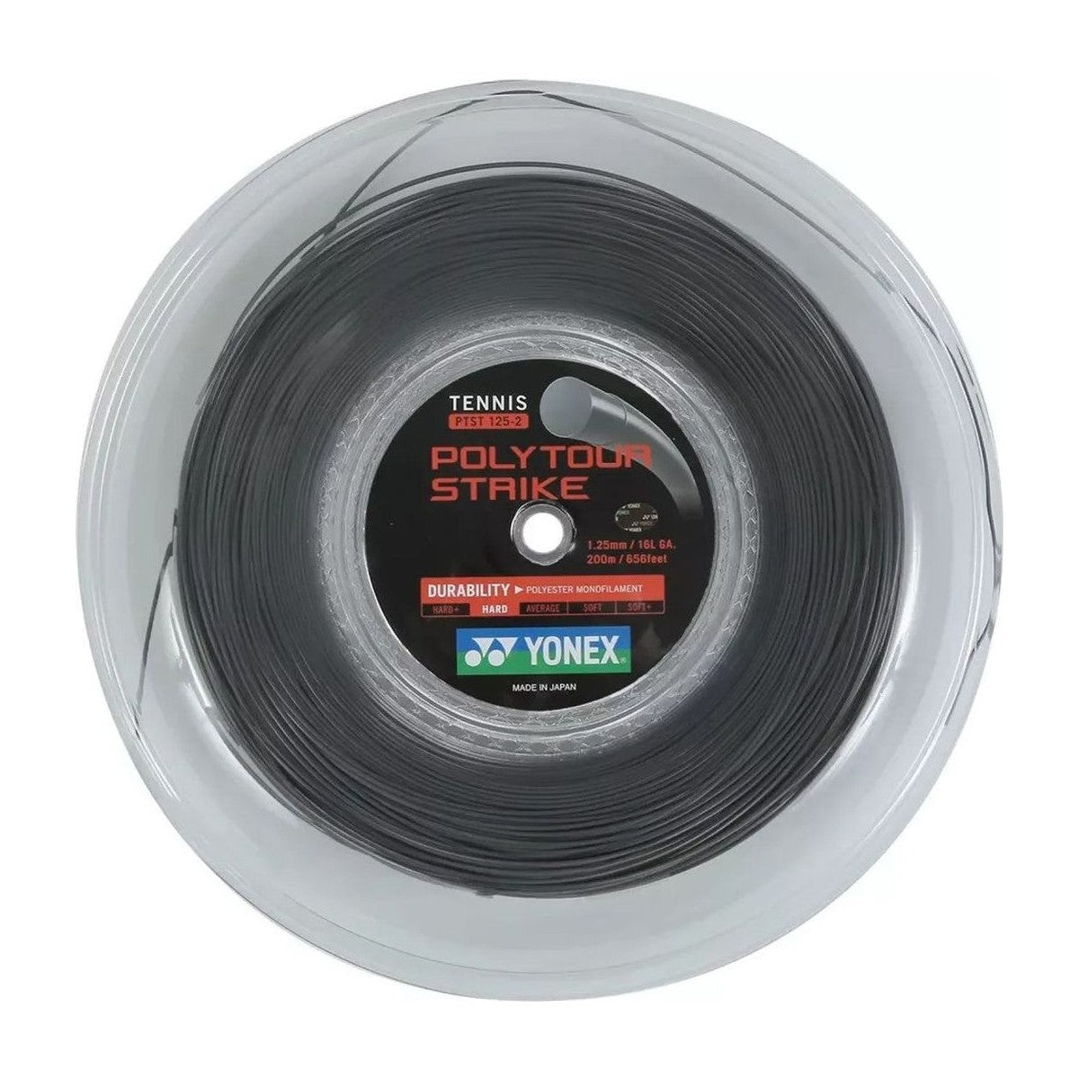 Yonex Poly Tour Strike Grey 200m Reel