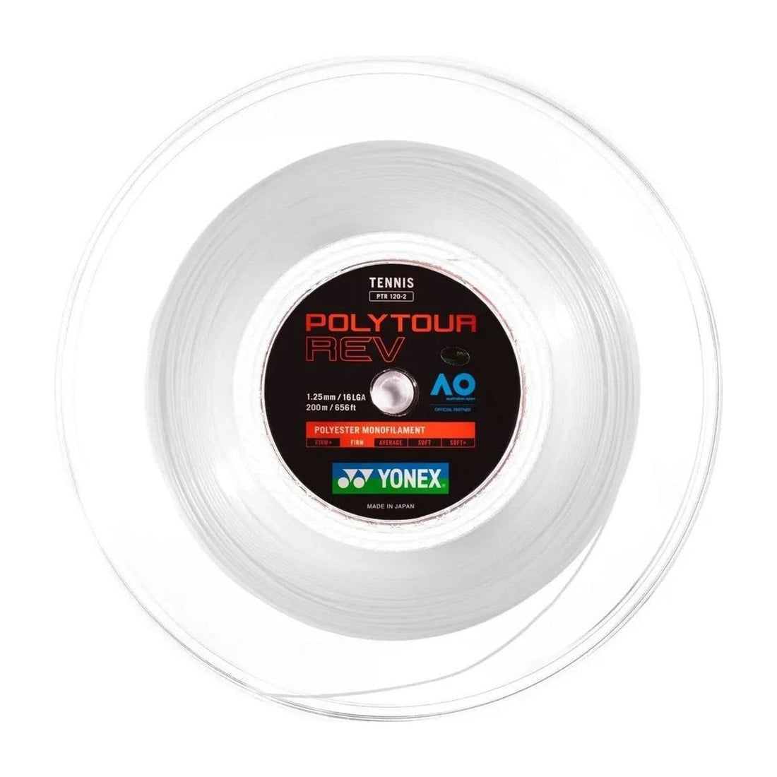 Yonex Poly Tour Rev White 200m Reel