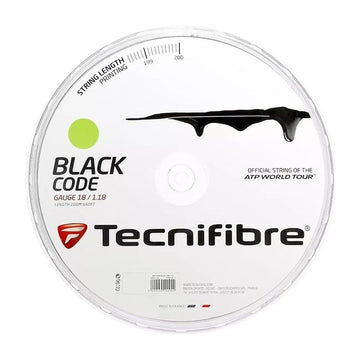 Tecnifibre Black Code Lime 200m Reel