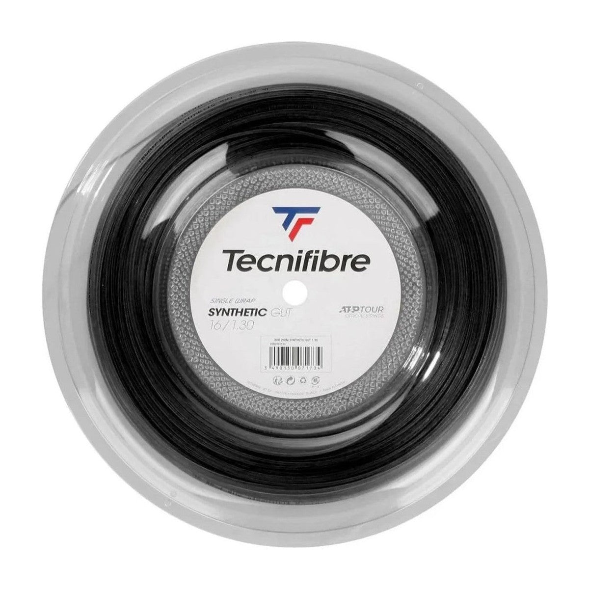 Tecnifibre Synthetic Gut Black 200m Reel