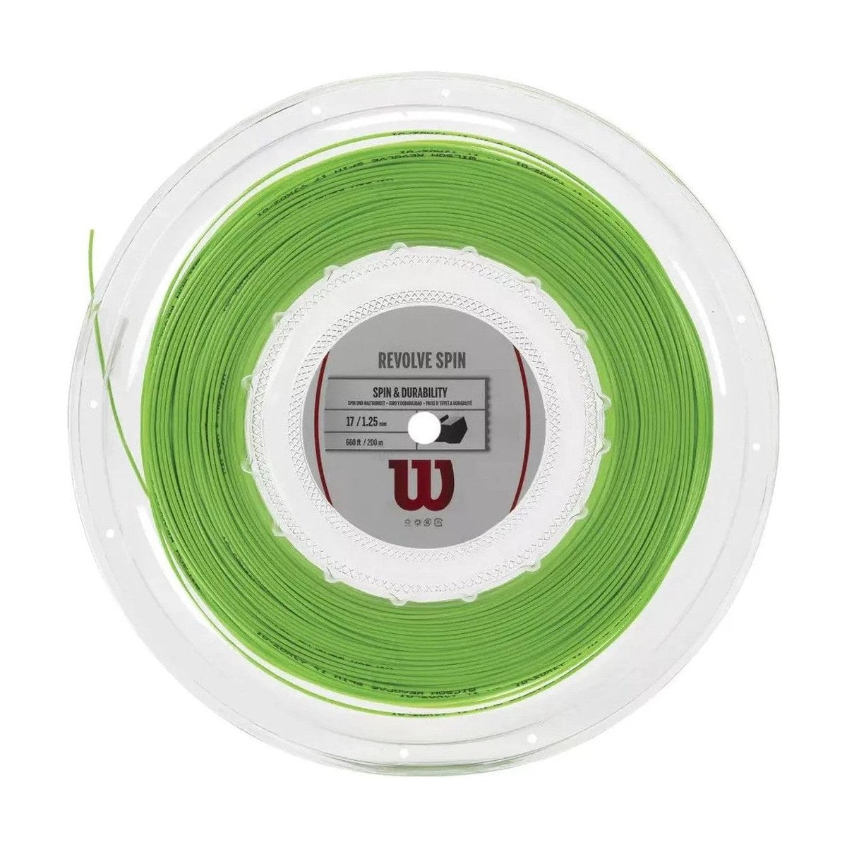Wilson Revolve Spin Green 200m Rolle