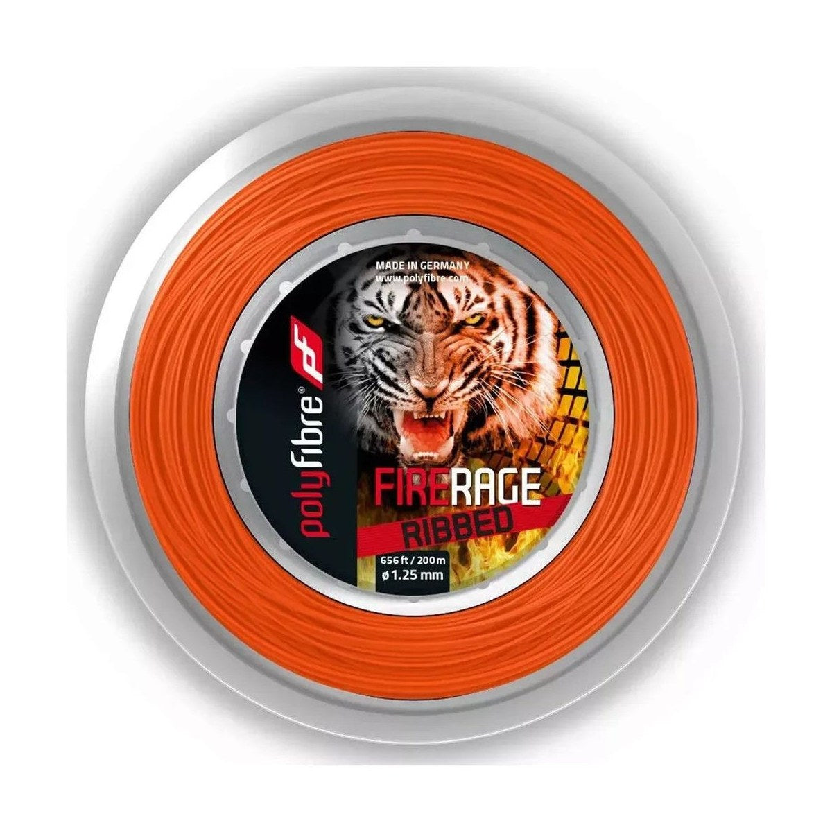 Bobine Polyfibre Fire Rage Ribbed 200m