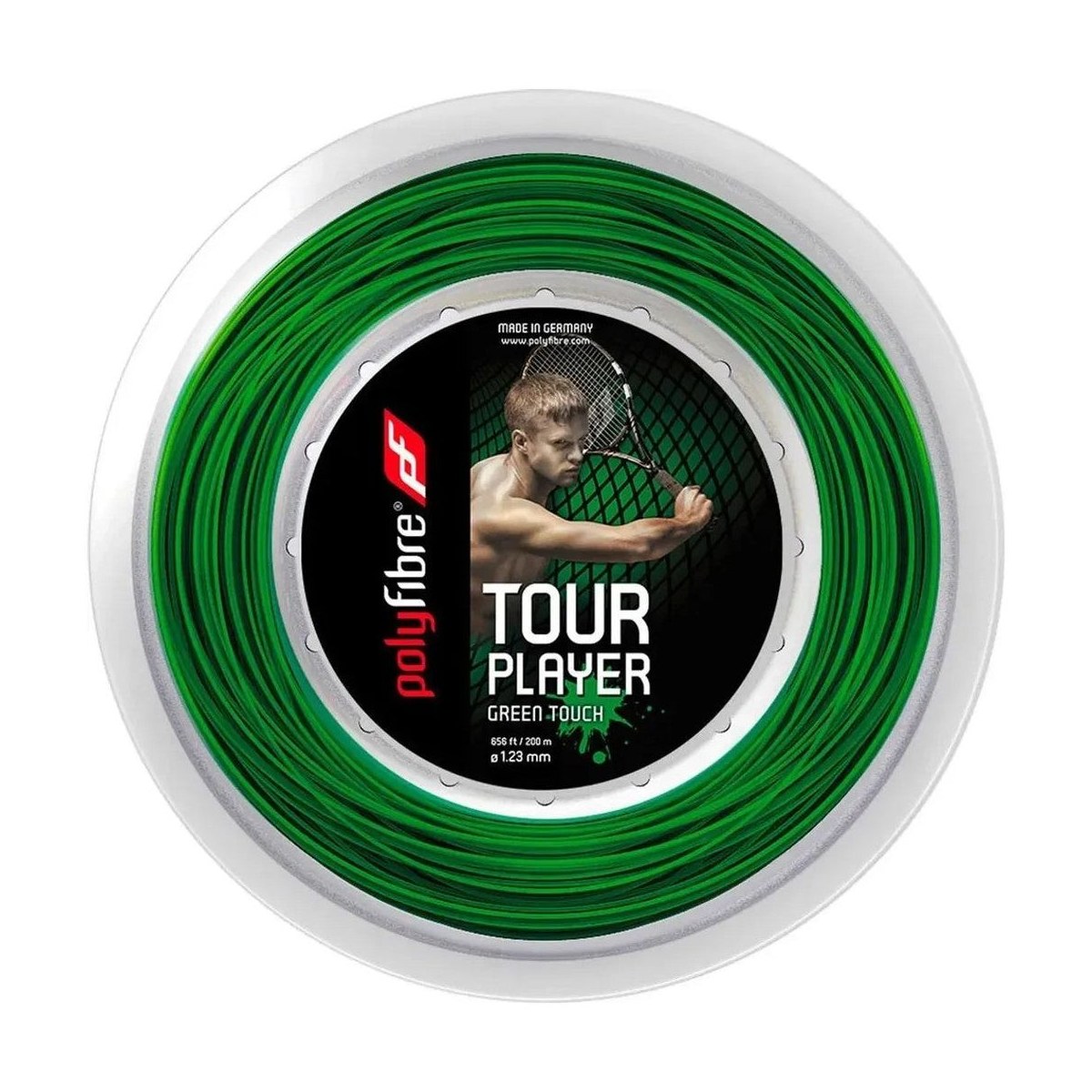 Polyfibre Tour Player Green Touch 200m Reel