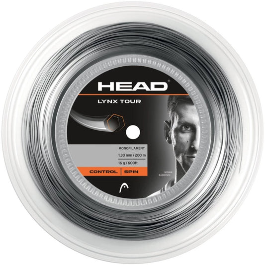 Head Lynx Tour Grey 200m Reel