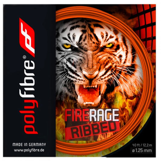 Polyfibre Fire Rage Ribbed 12m String