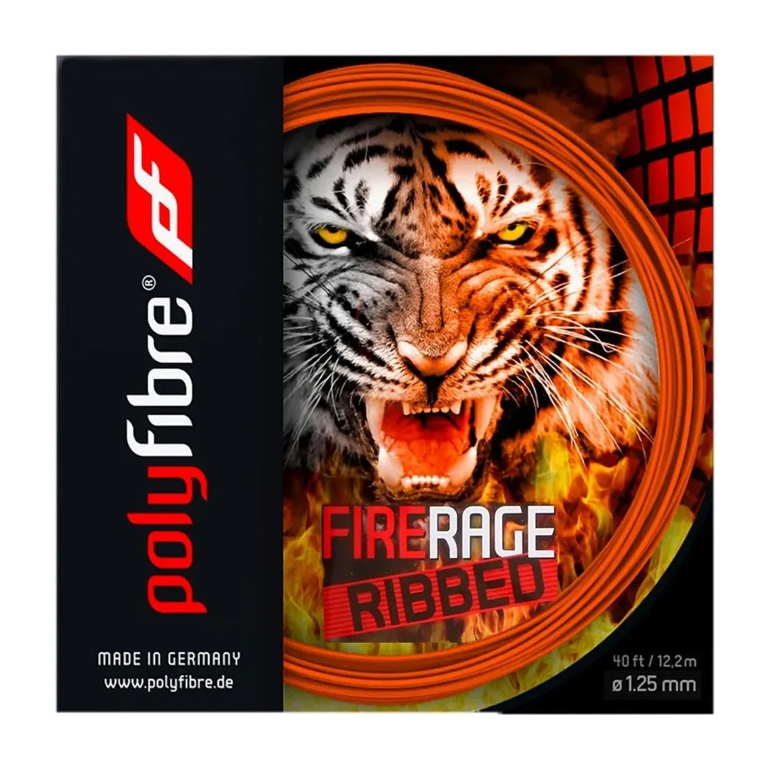 Polyfibre Fire Rage Ribbed 12m Set