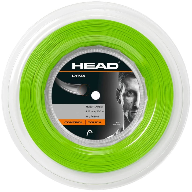 Head Lynx Green 200m Reel