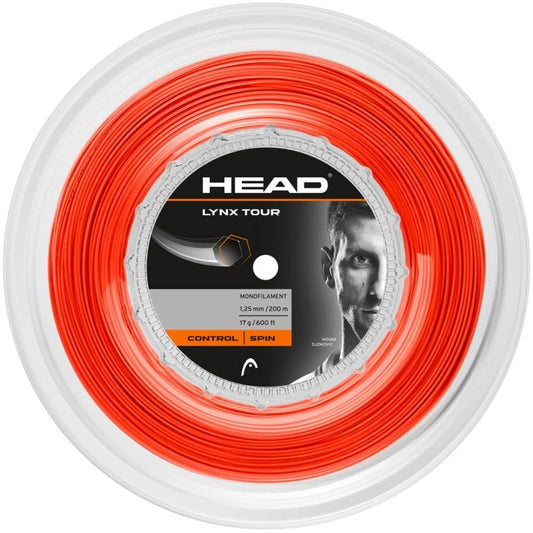 Head Lynx Tour Orange 200m Reel