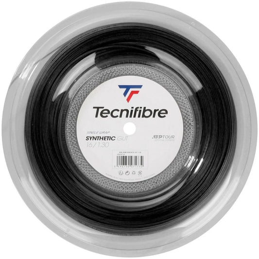 Tecnifibre Synthetic Gut Black 200m Reel