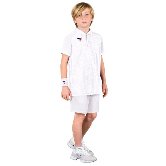 POLO TEAM TECNIFIBRE BLANC GARÇON