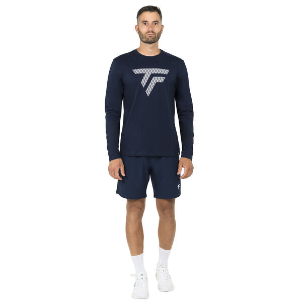 TECNIFIBRE TRAINING T-SHIRT LONG SLEEVES DARK BLUE MEN