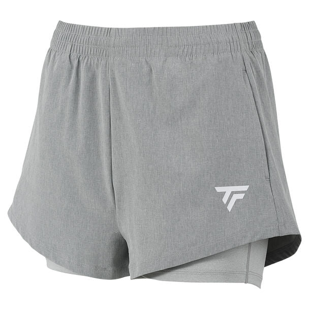 SHORT TEAM TECNIFIBRE ARGENT FILLE