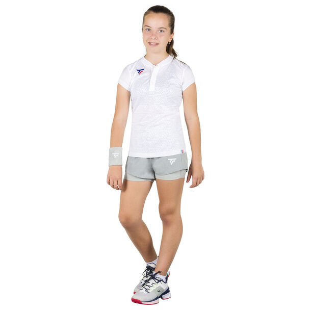 TECNIFIBRE TEAM SHORT SILVER GIRLS