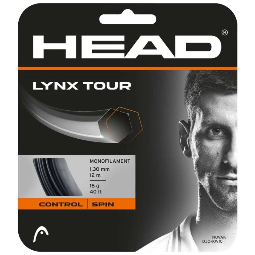 Cordage Head Lynx Tour Black 12m
