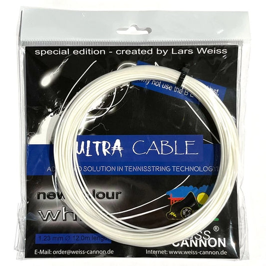 Weisscannon Ultra Cable White 12m String