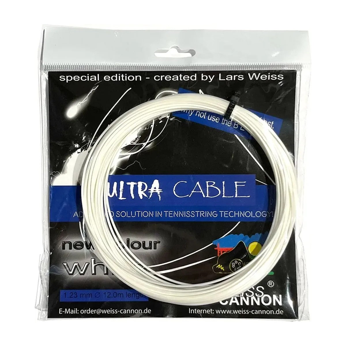 WeissCannon Ultra Cable White 12m Set