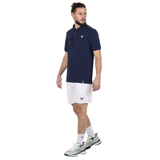 TECNIFIBRE POLO PIQUE NAVY BLUE MEN