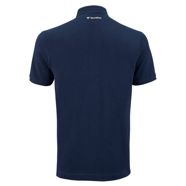 TECNIFIBRE POLO PIQUE NAVY BLUE MEN