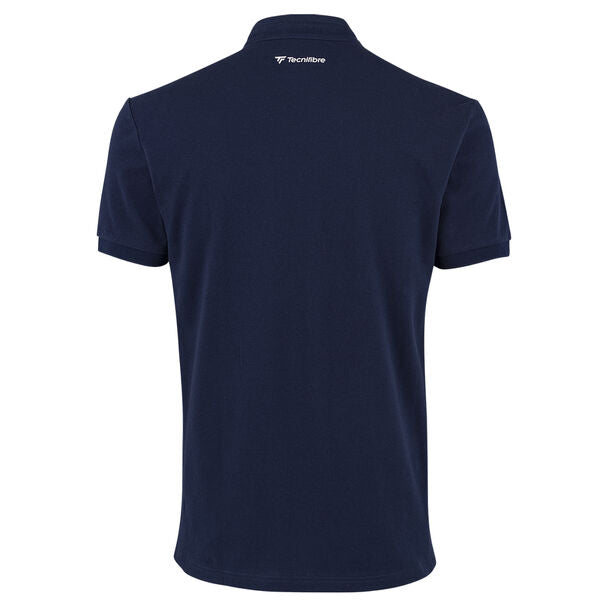 TECNIFIBRE POLO SHIRT PIQUE DARK BLUE MEN