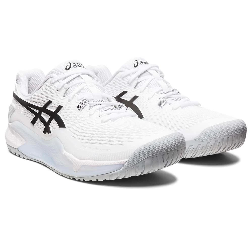 Asics Gel Resolution 9 White / Black Shoes