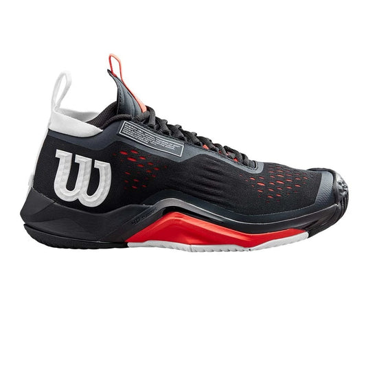 Wilson Rush Pro Tour Mid Black / Red Shoes