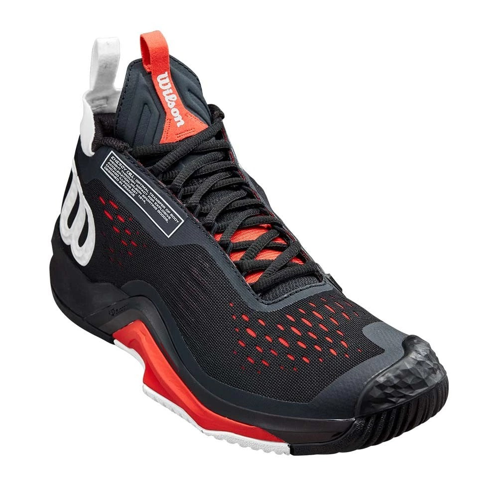 Wilson Rush Pro Tour Mid Black / Red Shoes