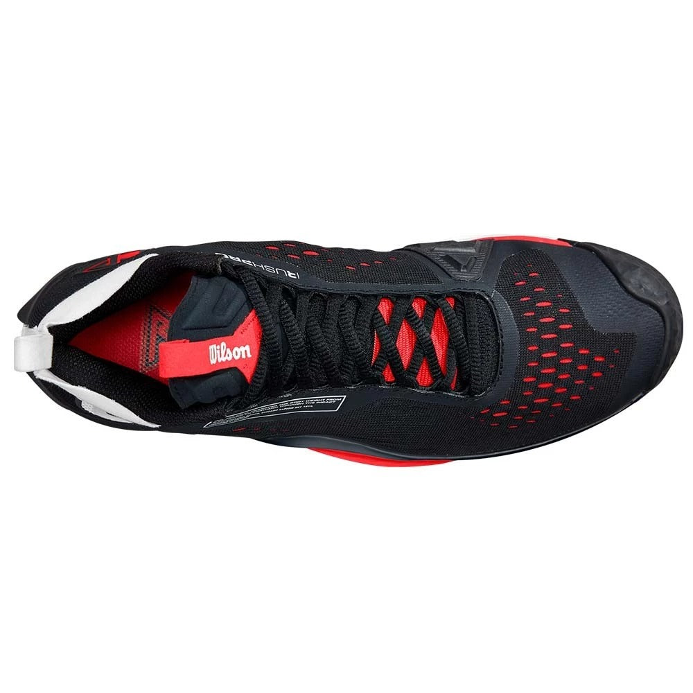 Wilson Rush Pro Tour Mid Black / Red Shoes