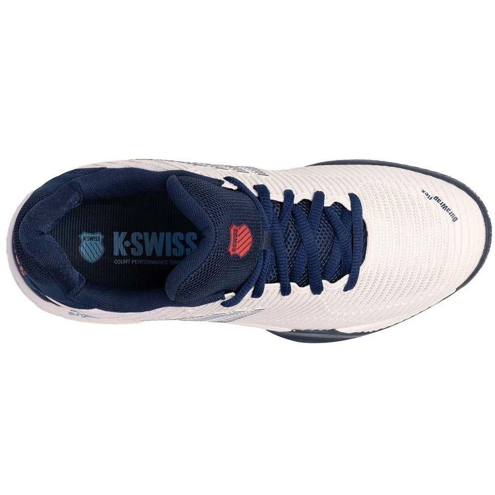 K-Swiss Hypercourt Express 2 White / Blue Shoes