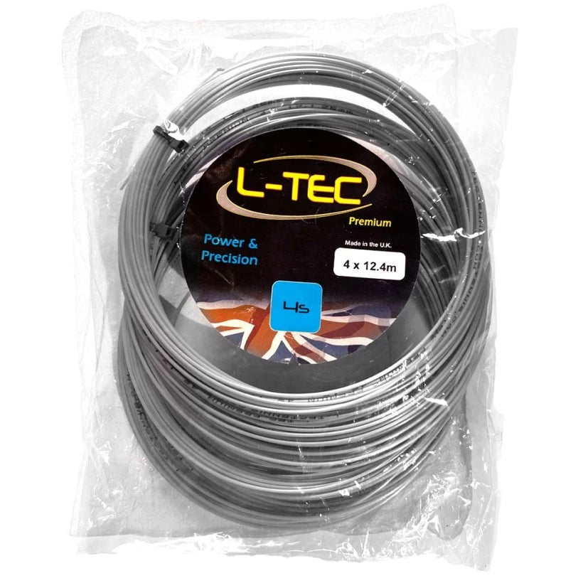 L-Tec 4S Gray 4 x 12m String