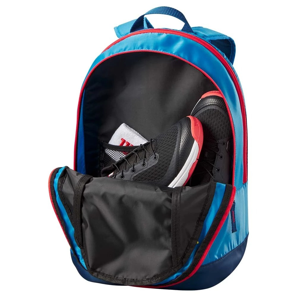 Wilson Junior Blue / Orange Backpack