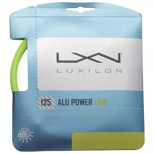 Luxilon Alu Power Lime 12m Set